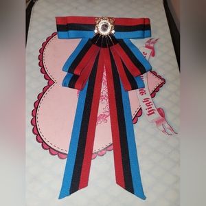 STRIPPED ELLEN BAILEY BOWTIE